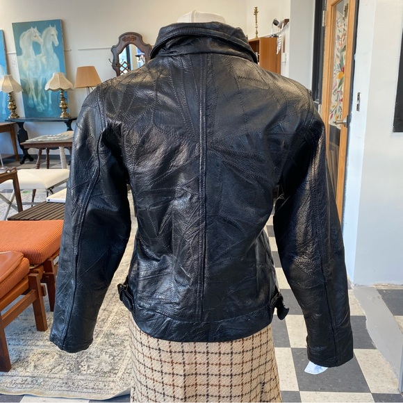 M Collection Leather Jacket - Picture 3 of 6